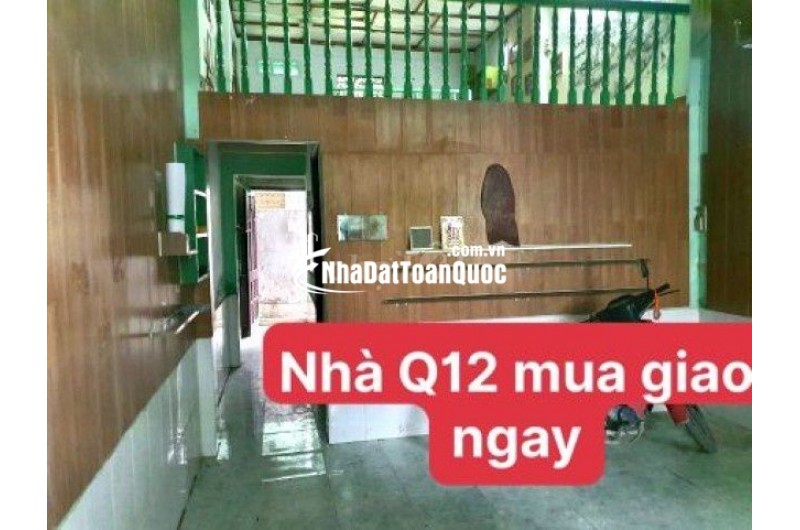 Nhà bán SHR chính chủ hẻm 971/3A An Phú Đông Q12, sát Gò Vấp