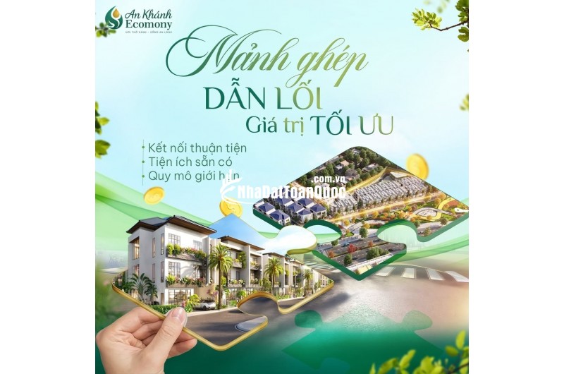 bán liền kề dự án 6,6 mặt tiền khu vực bắc an khánh