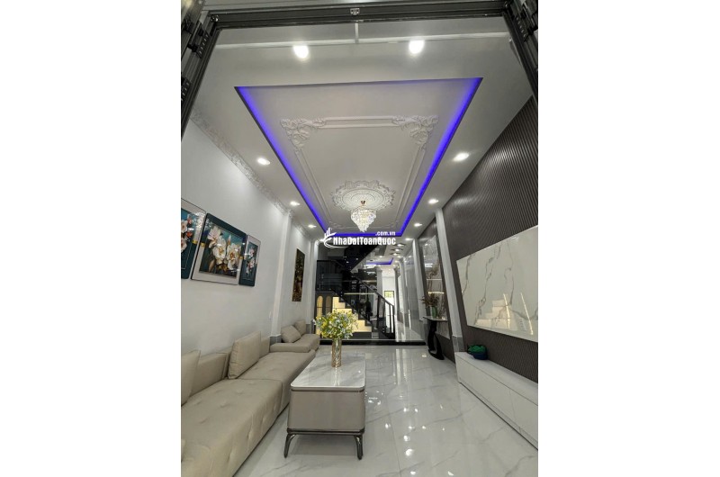 NHÀ MỚI 2 TẦNG  HẺM XE  HƠI  HUỲNH TẤN PHÁT Q7. 104M2 - 4PN - 6.450TỶ - SỔ HỒNG RÊNG