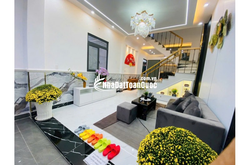 6,050 TỶ CÓ NHÀ MỚI FULL NỘI THẤT HUỲNH TẤN PHÁT, NHÀ BÈ (4X13) 3 TẦNG - 5PN - SỔ HỒNG RIÊNG