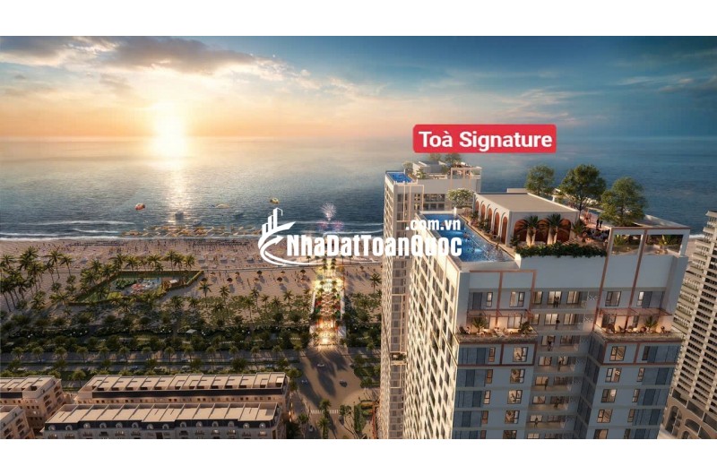 Căn hộ trực diện biển đẹp nhất biển Bảo Ninh - Bàn giao tiêu chuẩn quốc tế - sở hữu lâu dài