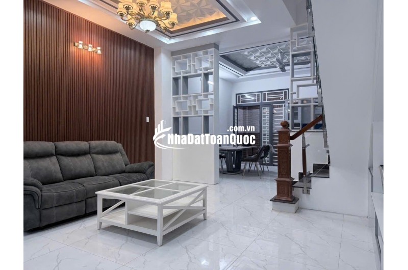 NHÀ MỜI ĐẸP HẺM XE HƠI NHÀ BÈ (5X16,5) 3 TẦNG CHỈ 7,5 TỶ - SỔ HỒNG RIÊNG HOÀN CÔNG