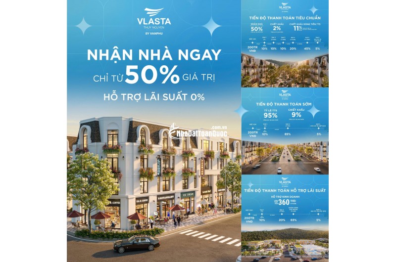 Suất ngoại giao giá tốt tại Dự Án Vlasta Thuỷ Nguyên Hải Phòng