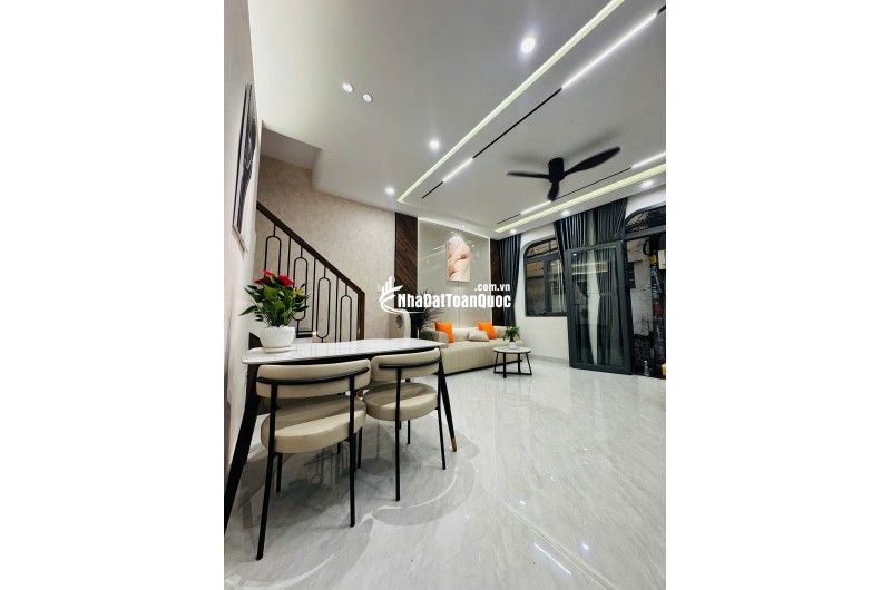 NHÀ MỚI FULL NỘI THẤT - SỔ HỒNG RIÊNG - TÂN MỶ, QUẬN 7 (5X6,5) 2 TẦNG CHỈ 4 TỶ 580 TR