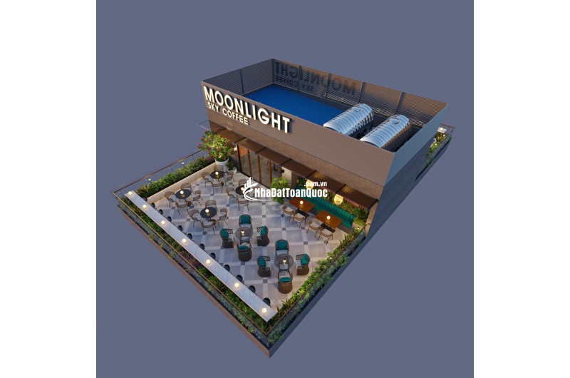 Cần Cho Thuê Gấp Tầng Thượng 188m² Tại Tòa Nhà Căn Hộ Cao Cấp – Tây Hồ, Hà Nội