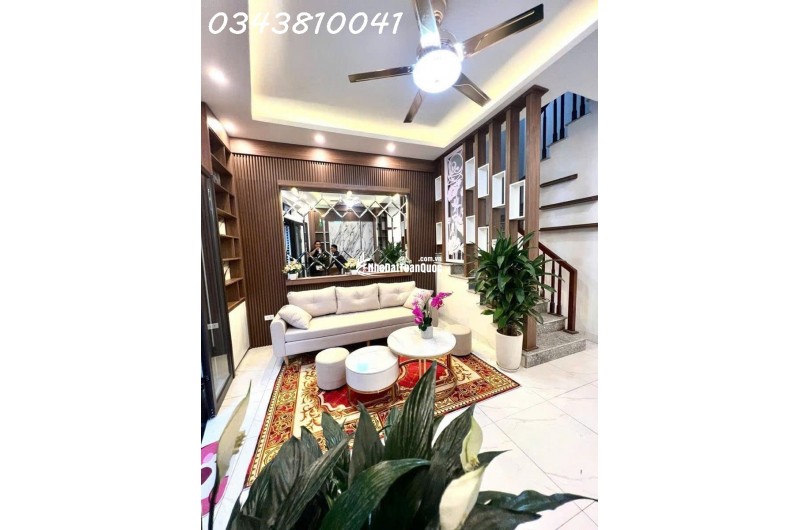  NHÀ ĐẸP THÔN MỸ – THANH OAI  Ô TÔ ĐỖ CỬA  5 TẦNG FULL CÔNG NĂNG – SÁT KĐT THANH HÀ 