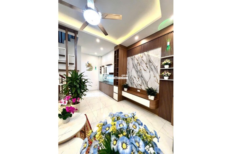  NHÀ ĐẸP THÔN MỸ – THANH OAI  Ô TÔ ĐỖ CỬA  5 TẦNG FULL CÔNG NĂNG – SÁT KĐT THANH HÀ 