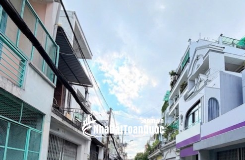 NHÀ MẶT TIỀN KINH DOANH - GẦN LẠC LONG QUÂN 60M² NGANG 4M - 5PN - PHƯỜNG BẢY HIỀN