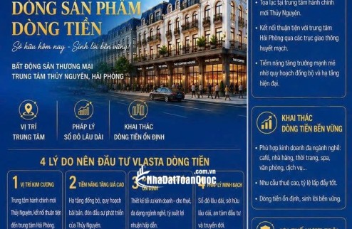 Lý do lên đầu tư dự án Vlasta Thuỷ Nguyên hôm nay