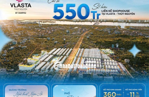 Chỉ tử 550 triệu-Sở hữu ngay liền kề shopehouse đẳng cấp bậc nhất Thuỷ Nguyên Hải Phòng