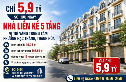 LIỀN KỀ, SHOPHOUSE CUỐI CÙNG - CENTRAL RIVERSIDE. NHÀ TRUNG TÂM, KHAI THÁC NGAY.  CĐT: 09666 343 969