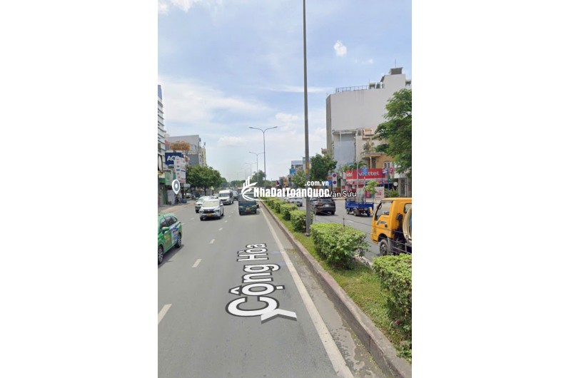 NGANG 30M - MẶT TIỀN ĐƯỜNG CỘNG HOÀ - 205TỶ