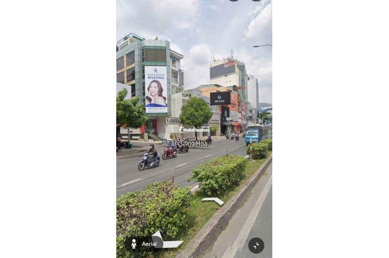 NGANG 30M - MẶT TIỀN ĐƯỜNG CỘNG HOÀ - 205TỶ