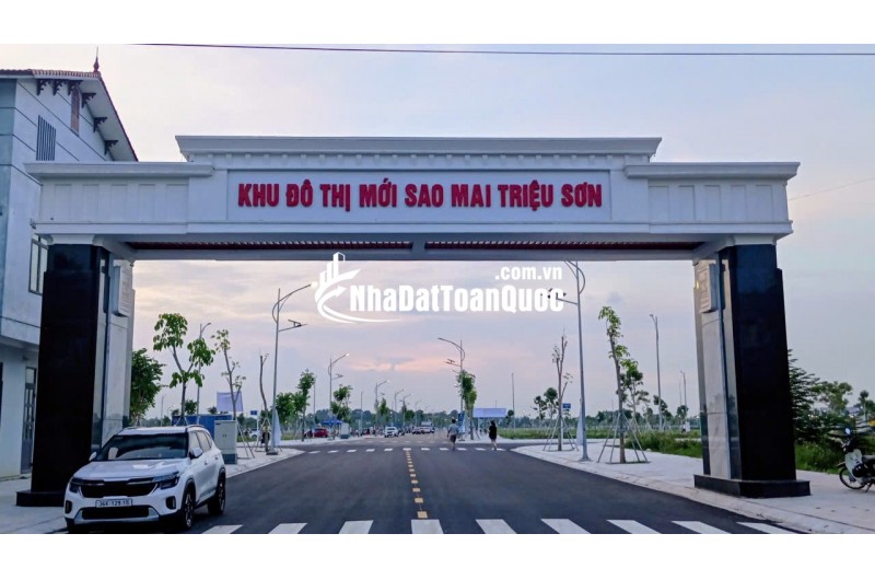 BÁN ĐẤT NỀN SAO MAI TRIỆU SƠN . LH:0829102989.....