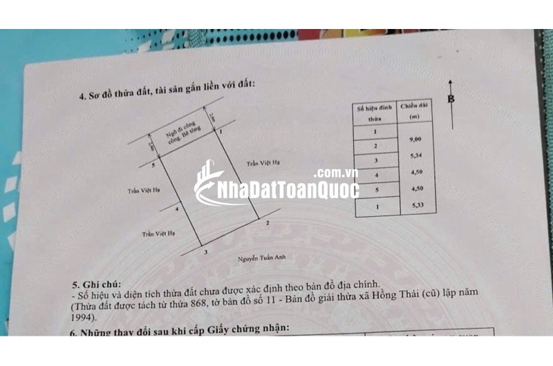 BÁN CĂN NHÀ 4 TẦNG ĐẸP TẠI AN DƯƠNG - HẢI PHỎNG