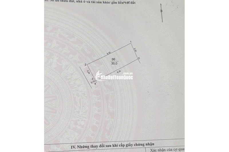 Bán đất Đại Áng 30m², ô tô vào đất, giá 3,5 tỷ