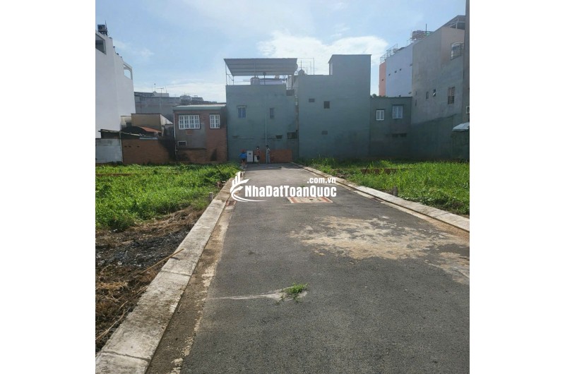  BÁN ĐẤT MT KÊNH THAM LƯƠNG – TÂN TẠO A, BÌNH TÂN – 5x20m