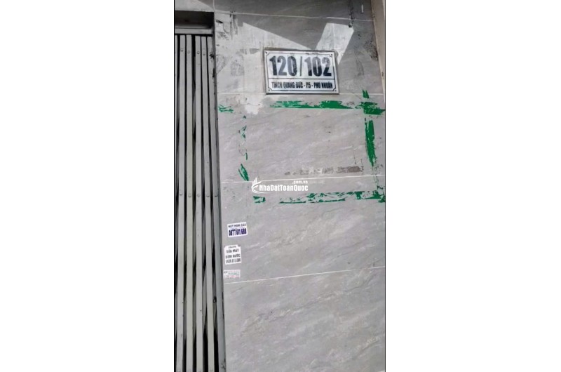 CHO THUÊ NHÀ NGUYÊN CĂN 1 LẦU MT ĐƯỜNG RAY XE LỬA PHÚ NHUẬN LH:0707569412