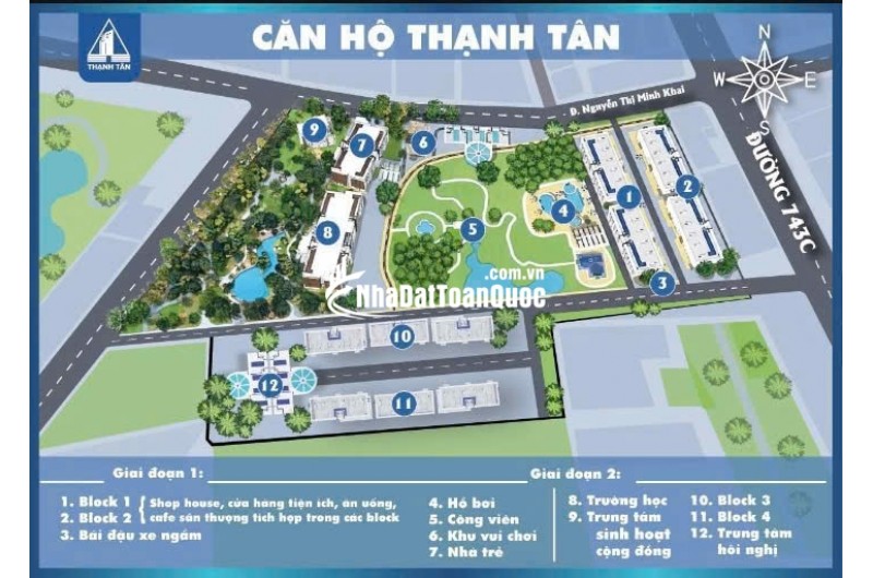 Căn hộ view hồ bơi gần làng đại học, khu công nghiệp
