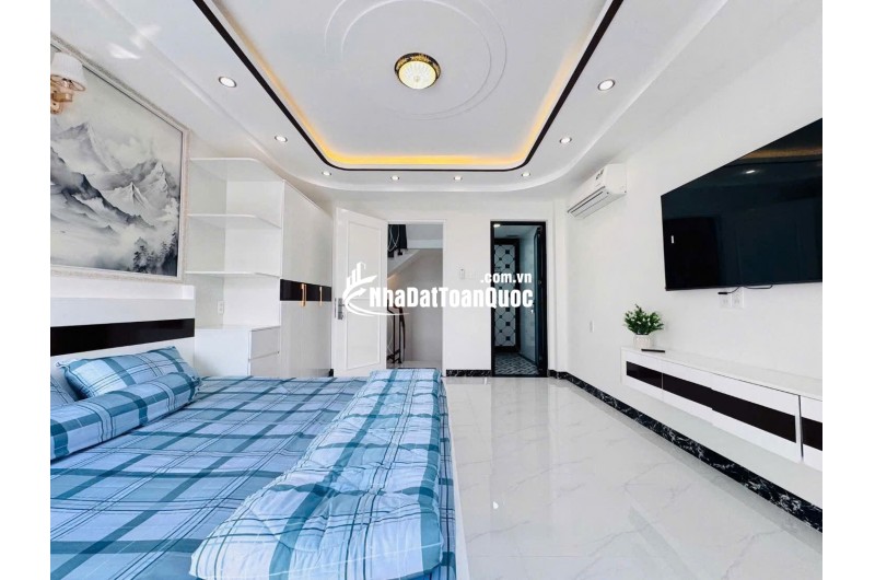 BÁN NHÀ NGAY CÔNG VIÊN GIA ĐỊNH – 33MV 5 TẦNG FULL NỘI THẤT 6,9 TỶ. LH:0908120770