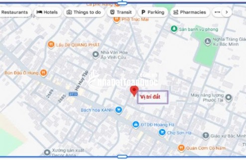 CHÍNH CHỦ BÁN ĐẤT FULL THỔ CƯ 285M2 KHU DÂN CƯ HIỆN HỮU. LH:0984682356.