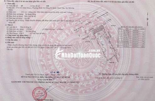 CẦN BÁN GẤP GIẢM 2,9 TỶ - ĐẤT MT ĐƯỜNG SINCO  P.AN LẠC, TP.HCM. LH:0902222007.