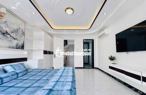 BÁN NHÀ NGAY CÔNG VIÊN GIA ĐỊNH – 33MV 5 TẦNG FULL NỘI THẤT 6,9 TỶ. LH:0908120770
