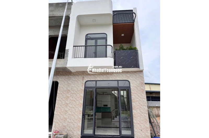hồng  BÁN NHÀ PHỐ 1 TRỆT 1 LẦU – 70M² – SỔ HỒNG RIÊNG – TÂN HIỆP, TÂN UYÊN