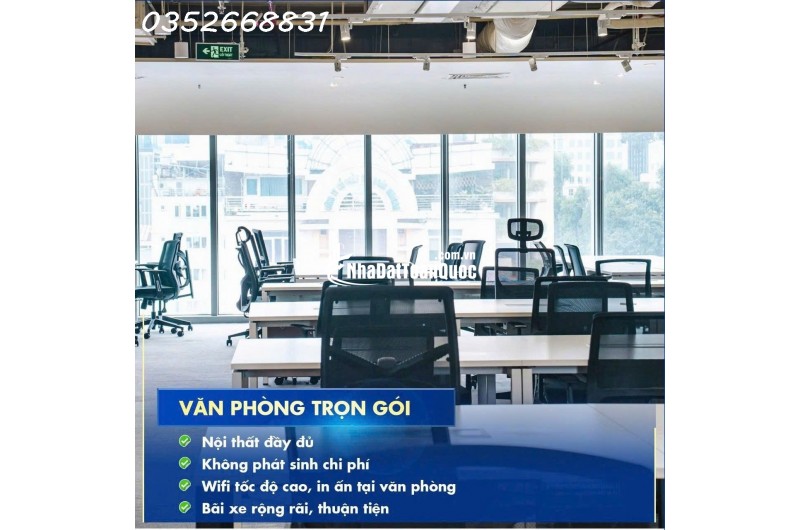 CHỈ TỪ 4 TRIỆU/THÁNG – SỞ HỮU VĂN PHÒNG HẠNG A, VIEW TRIỆU ĐÔ NGAY TRUNG TÂM QUẬN 1