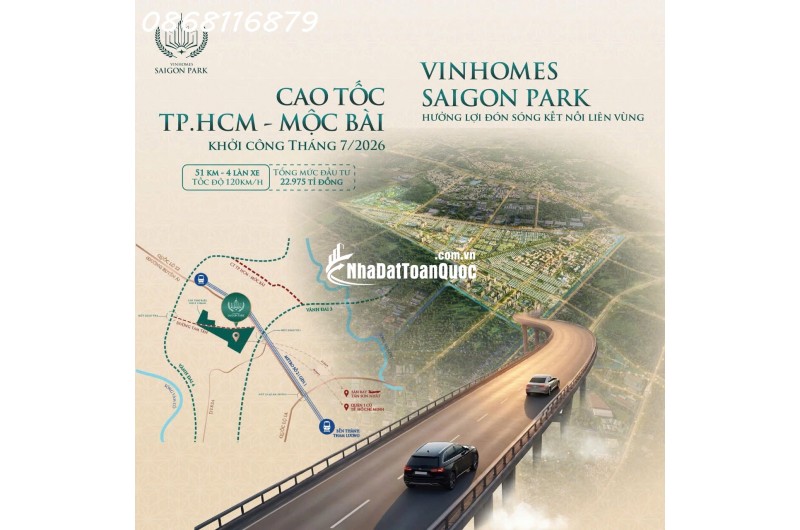 Bán nhà phố Vinhomes Sài Gòn Park Hóc Môn 6.7 tỷ - Hỗ trợ vay 80%, LS 0% 5 năm