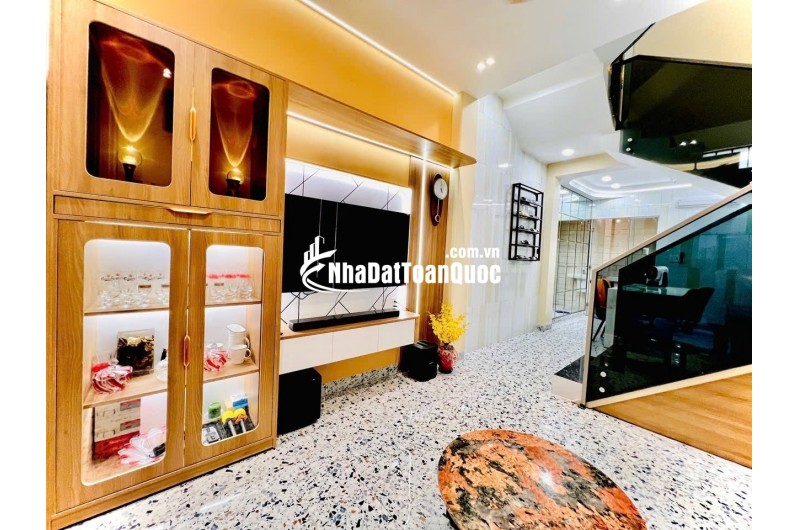 NHÀ ĐẸP GÒ VẤP - HẺM XE HƠI NGAY CHỢ THẠCH ĐÀ