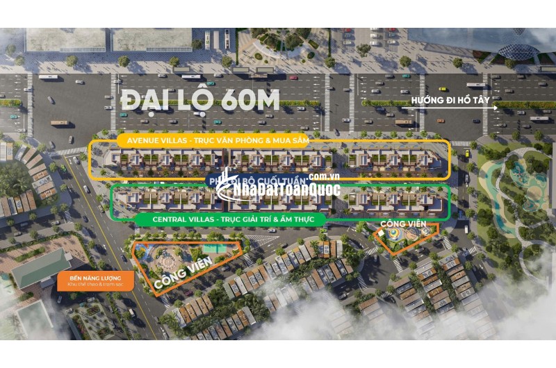 Dự án Metro Grand Street Mỹ Đình, nhà phố 2 mặt tiền ngay trung tâm Mỹ Đình