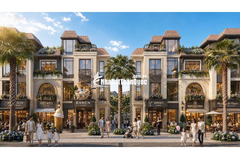 Mở bán nhà phố 2 mặt tiền trung tâm Mỹ Đình Grand Street