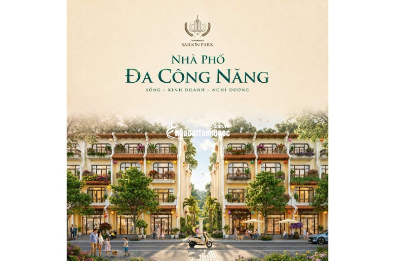 PKD Vinhomes Hóc Môn (vinhomes saigon park) cập nhật T8.2026 với Ưu đãi lên tới 32,5%, chỉ 5,1 tỷ (VAT PBT).