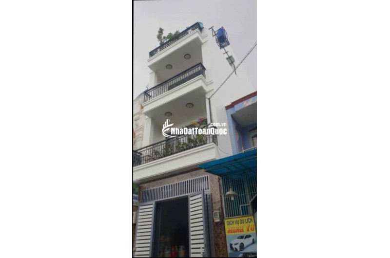 Bán nhà 1 trệt 1 lửng 3 lầu 596/22 Bình Long Q. Tân Phú cũ