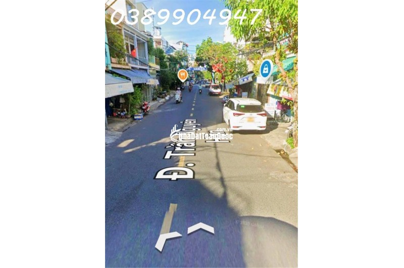 Góc 2 mặt thoáng, đường Trần Nguyên Hãn _ vỉa hè siêu rộng. Giá: 7,4 tỷ