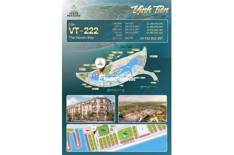 Bán nhà phố 2 mặt tiền trục đường 41m hỗ trợ vay 18 tháng 0%