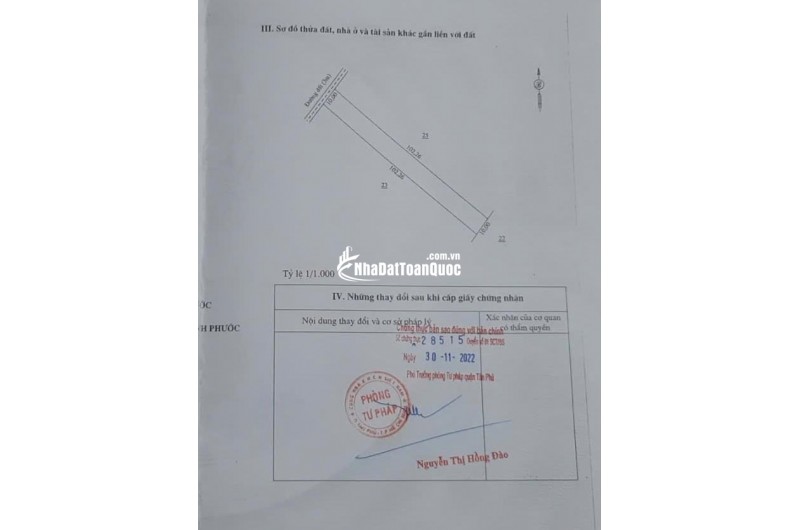 Bán đất Đường Tỉnh 754, xã Lộc Thành Huyện Lộc Ninh tỉnh Bình Phước