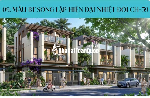 Bán nhà phố Vinhomes Sài Gòn Park Hóc Môn 6.7 tỷ - Hỗ trợ vay 80%, LS 0% 5 năm