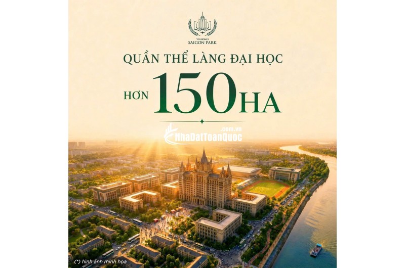 chỉ từ 1,6 TỶ – Tận hưởng trọn vẹn đại đô thị 1.080 Hecta Vinhomes Saigon Park (Vinhomes Hóc Môn)