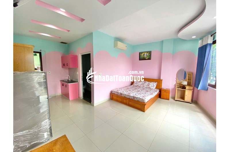 Cho thuê căn hộ studio dạng homestay, full nội thất, ngay D2D Võ Thị Sáu giá thuê 3.6 tr/tháng