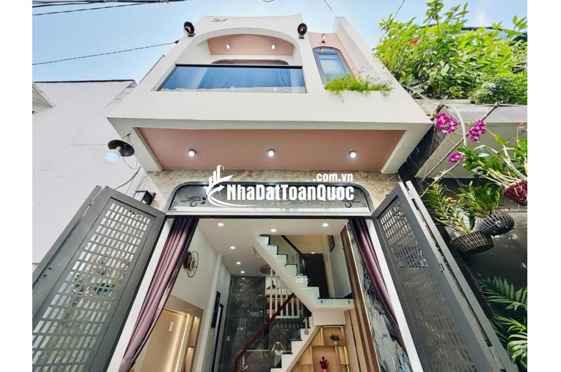 Bán nhà 2 tầng Thống Nhất P16 Gò Vấp nở hậu 5m sát Lotte Mart 3.17tỷ