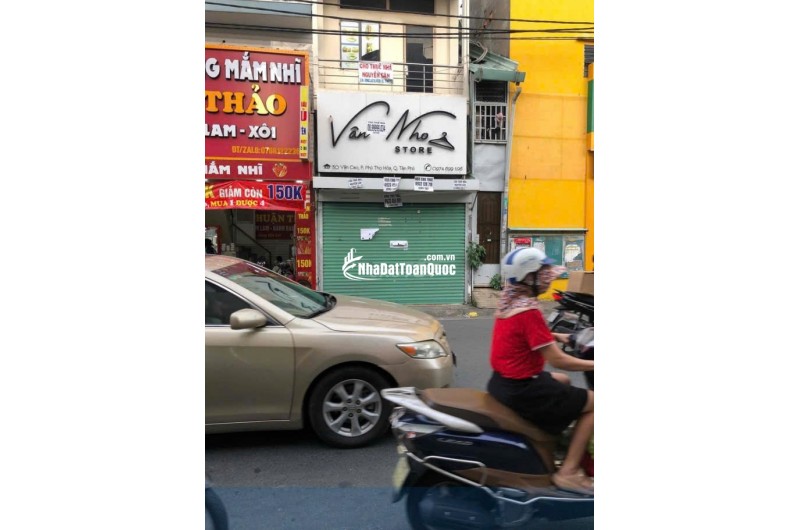 Bán nhà Mặt Tiền số 30 Văn Cao Phường Phú Thọ Hoà Tân Phú