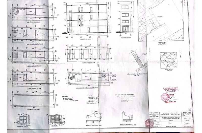 Bán nhà 1 trệt 1 lầu đang KD 7 phòng trọ đường Trần Thị Điệu