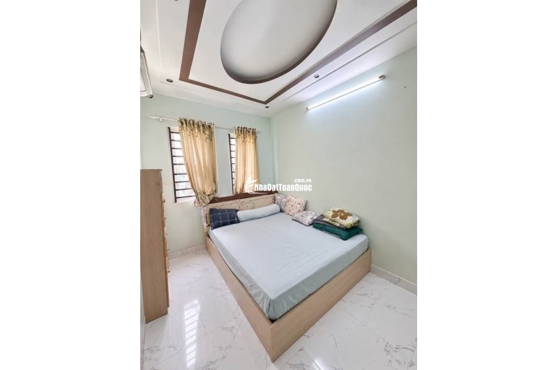 5,68 TỶ SỞ HỮU NHÀ MỚI 4 TẦNG – 2 MẶT HẺM XE HƠI NGAY QUANG TRUNG!