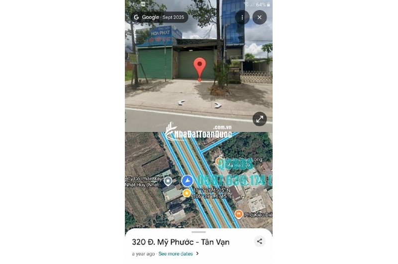 Mua Nhà Xưởng Mỹ Phước Tân Vạn Làm Kho Bãi Gara Ô Tôn 0587.639.174
