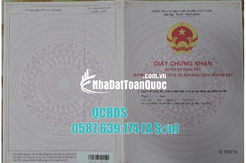 Chính Chủ Sơn Bán Nhà Xưởng Mỹ Phước Tân Vạn 240m2 ĐT 0587.639.174