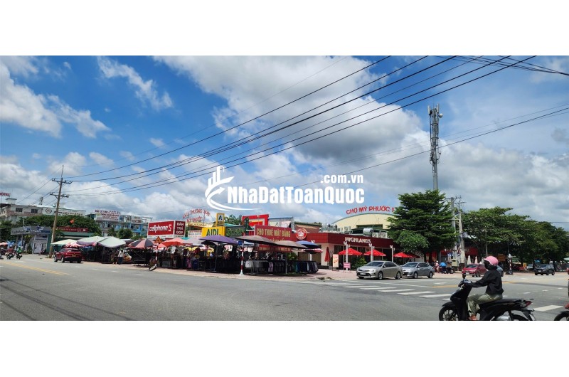 Bán đất thổ cư 108m2 đường N5, Thới Hòa, Bến Cát, Bình Dương, giá 990 triệu, sổ đỏ chính chủ. LH: 0987684919