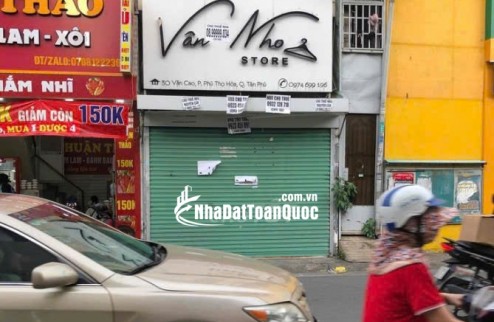 Bán nhà Mặt Tiền số 30 Văn Cao Phường Phú Thọ Hoà Tân Phú