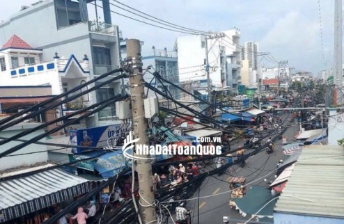 Bán nhà Mặt Tiền ngay chợ sáng Bùi Minh Trực P5 Q8